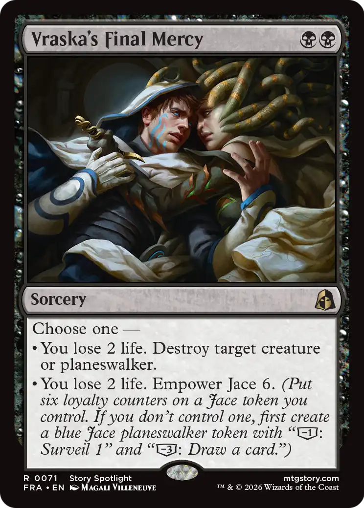 Vraska's Final Mercy [Reality Fracture] | Anubis Games and Hobby