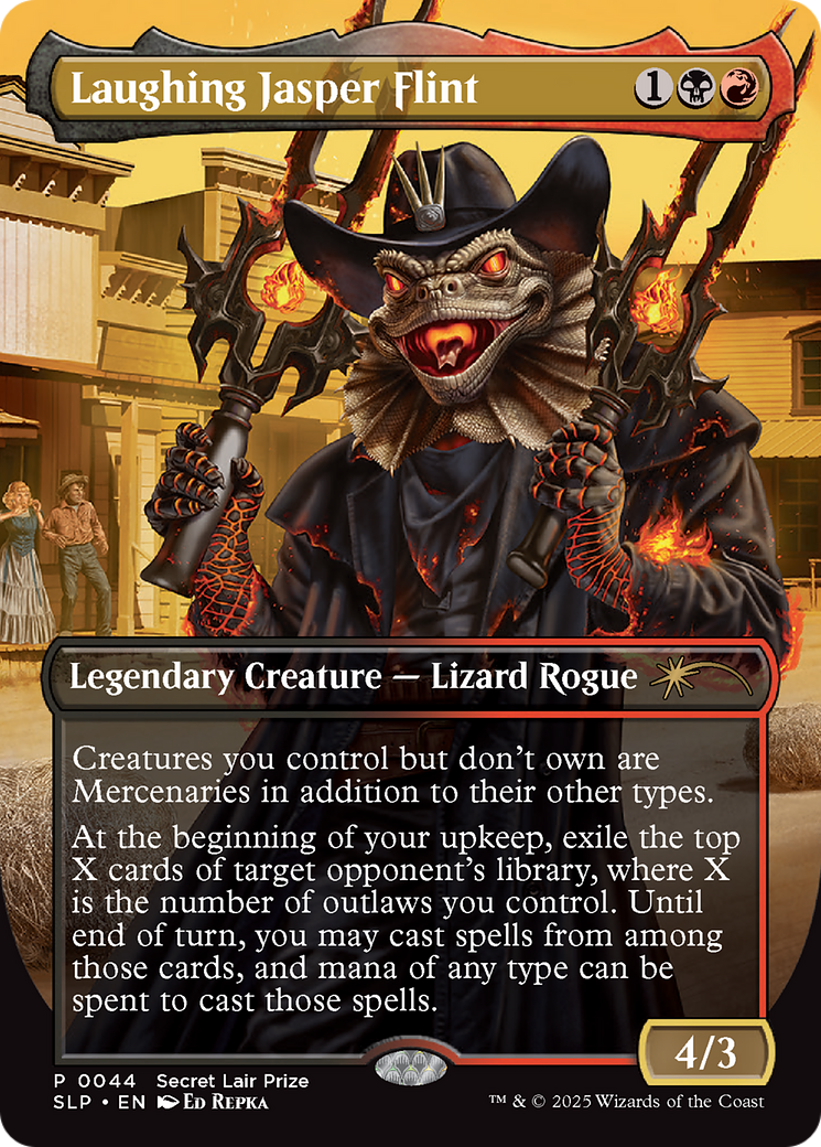 Laughing Jasper Flint [Secret Lair Showdown] | Anubis Games and Hobby