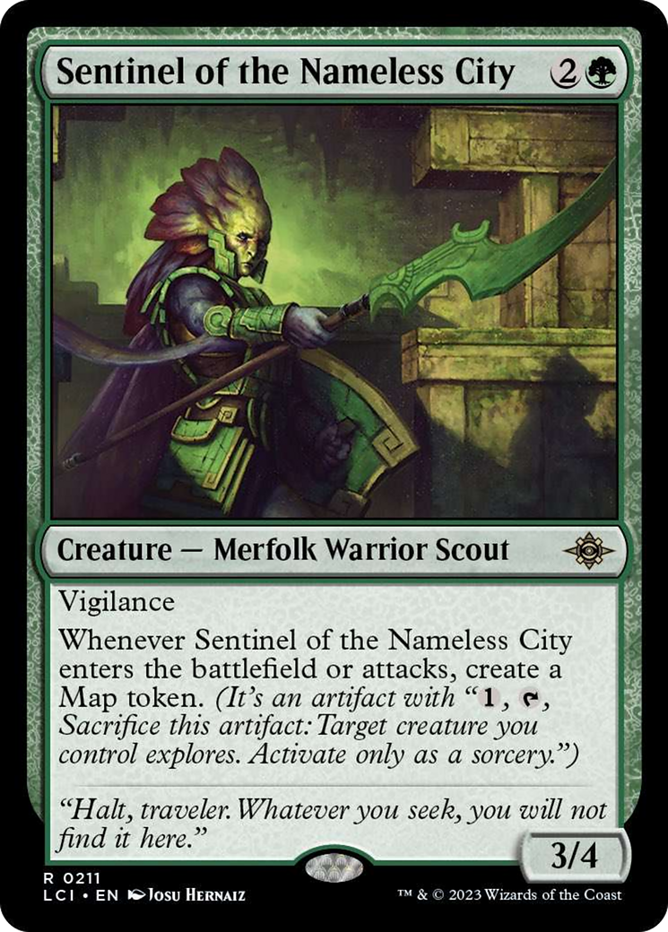 Sentinel of the Nameless City [The Lost Caverns of Ixalan] | Anubis Games and Hobby