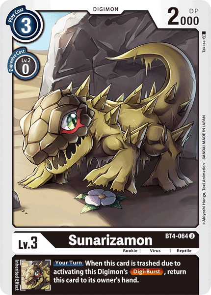 Sunarizamon [BT4-064] [Great Legend] | Anubis Games and Hobby