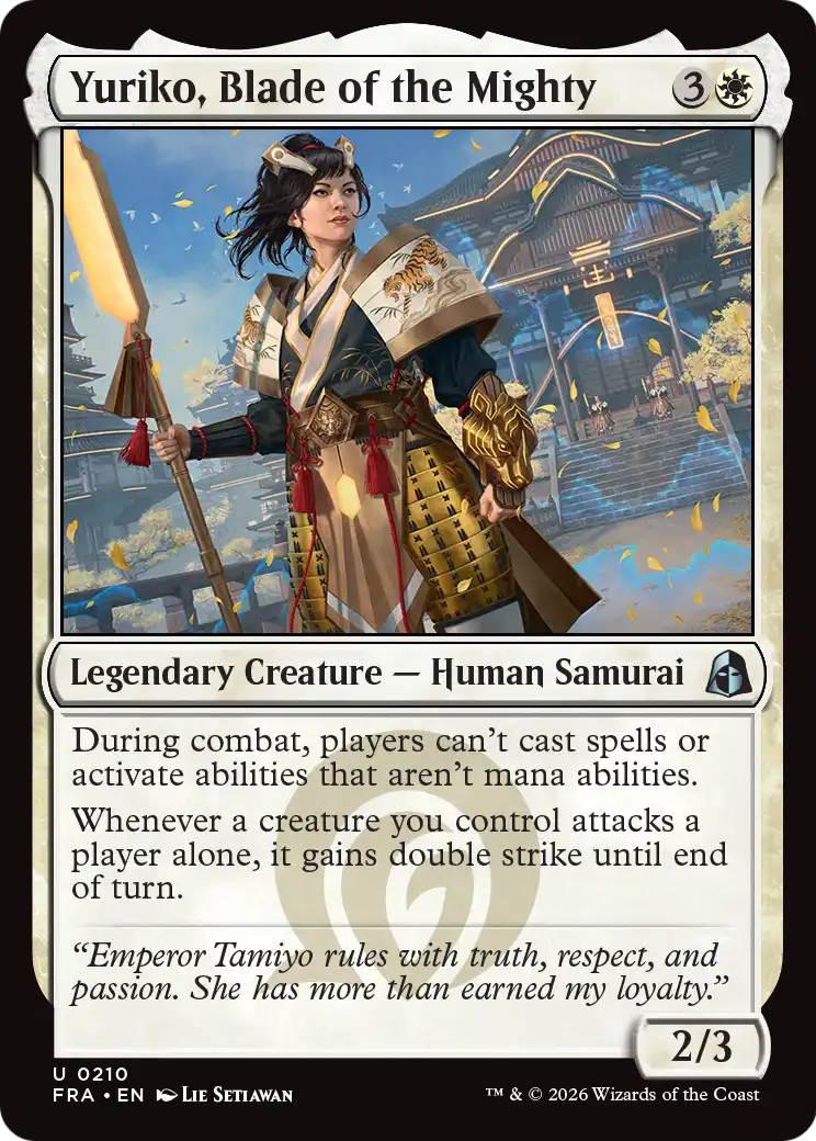 Yuriko, Blade of the Mighty [Reality Fracture] | Anubis Games and Hobby