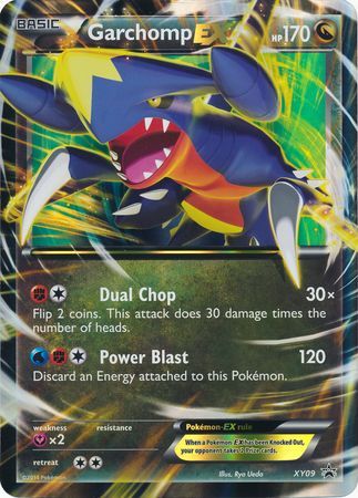 Garchomp EX (XY09) (Jumbo Card) [XY: Black Star Promos] | Anubis Games and Hobby