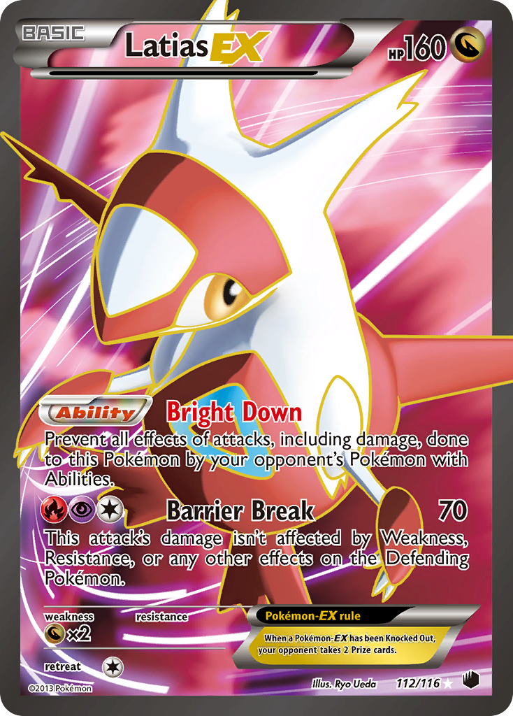 Latias EX (112/116) [Black & White: Plasma Freeze] | Anubis Games and Hobby