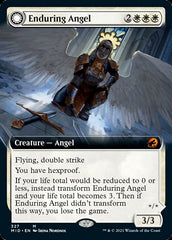 Enduring Angel // Angelic Enforcer (Extended Art) [Innistrad: Midnight Hunt] | Anubis Games and Hobby