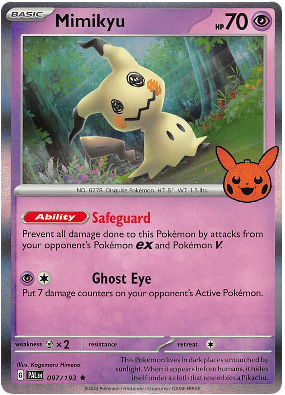 Mimikyu (097/193) [Trick or Trade 2023] | Anubis Games and Hobby