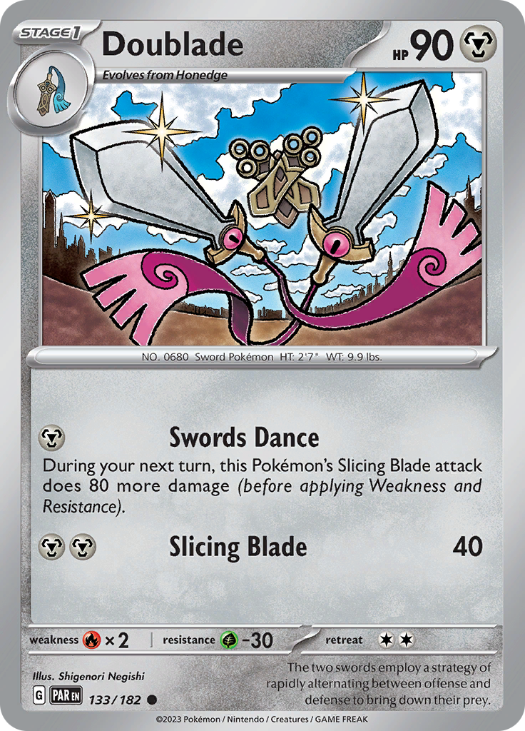 Doublade (133/182) [Scarlet & Violet: Paradox Rift] | Anubis Games and Hobby