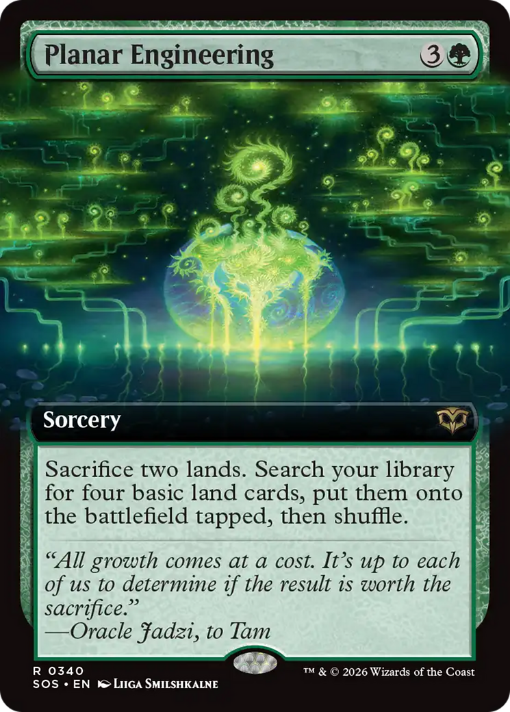 Planar Engineering (Extended Art) [Secrets of Strixhaven] | Anubis Games and Hobby
