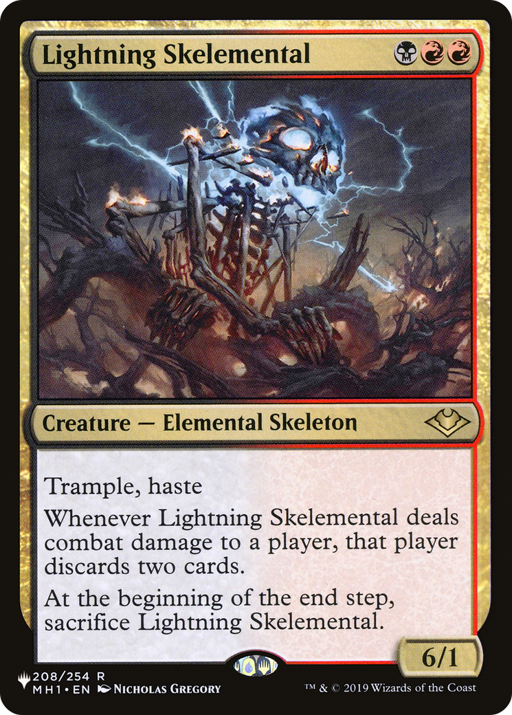 Lightning Skelemental [The List Reprints] | Anubis Games and Hobby