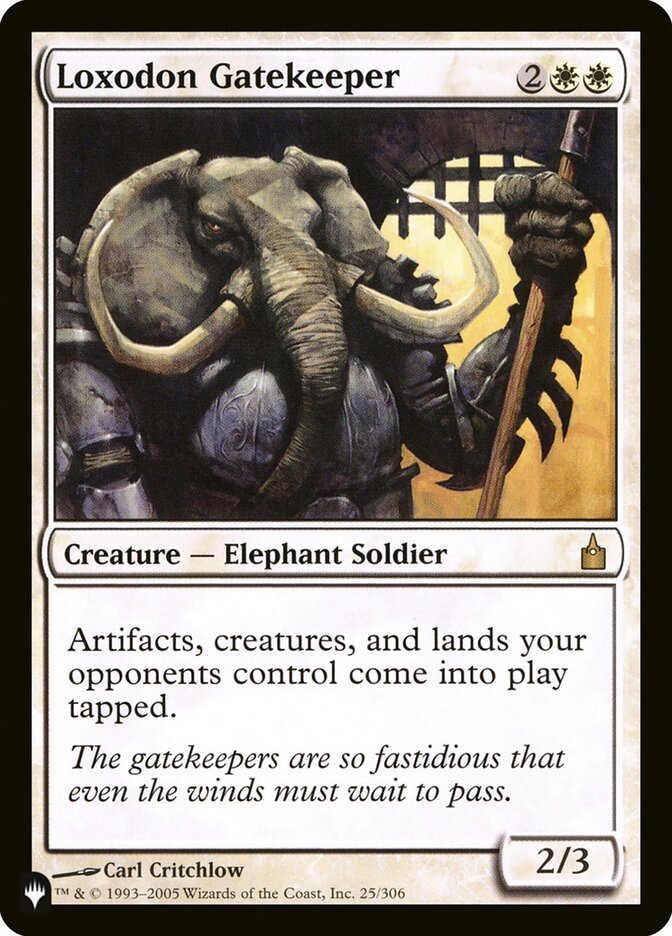 Loxodon Gatekeeper [The List] | Anubis Games and Hobby