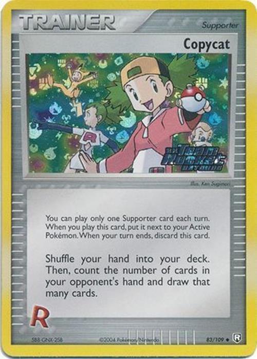 Copycat (83/109) (Stamped) [EX: Team Rocket Returns] | Anubis Games and Hobby
