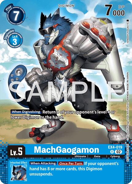 MachGaogamon [EX4-019] (Event Pack 10) [Alternative Being Booster] | Anubis Games and Hobby