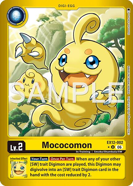 Mococomon [EX12-002] (Limited Foil) [Digital World Shambala] | Anubis Games and Hobby