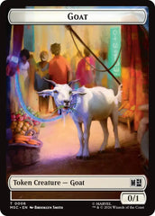 Goat // Construct Double-Sided Token [Marvel Super Heroes Commander Tokens] | Anubis Games and Hobby