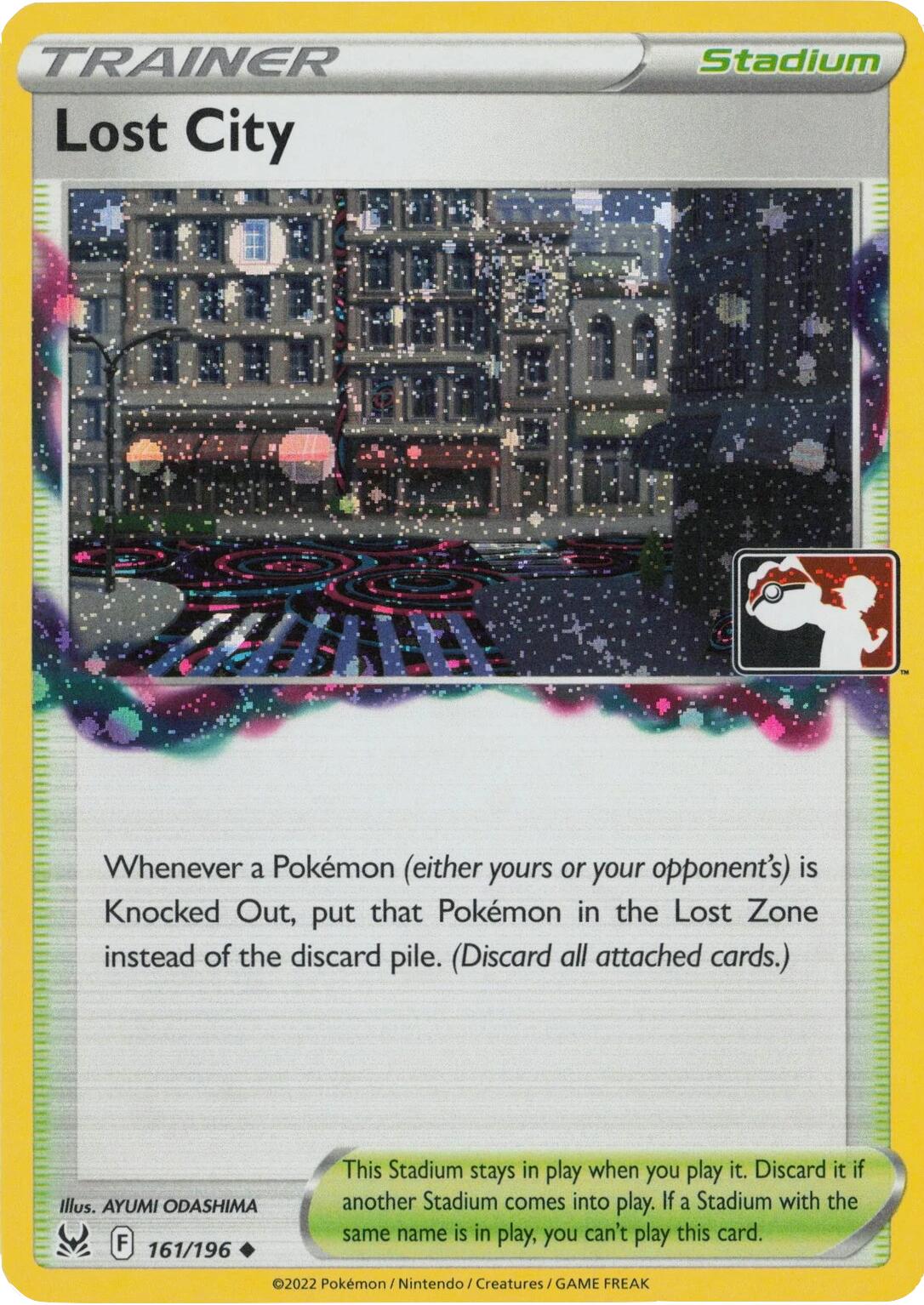 Lost City (161/196) (Cosmos Holo) [Prize Pack Series Four] | Anubis Games and Hobby