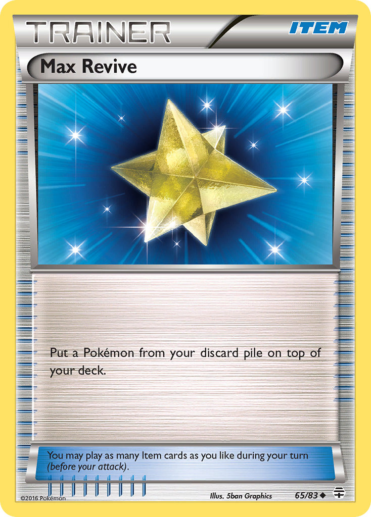 Max Revive (65/83) [XY: Generations] | Anubis Games and Hobby