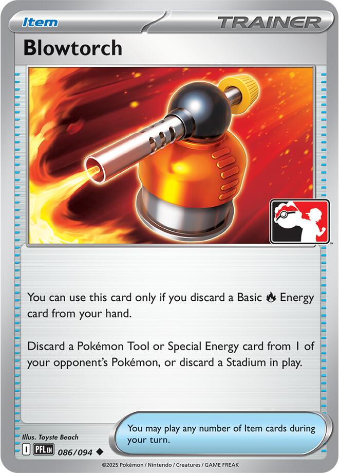Blowtorch (086/094) [Prize Pack Series Nine] | Anubis Games and Hobby
