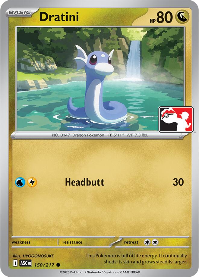 Dratini (150/217) [Prize Pack Series Nine] | Anubis Games and Hobby
