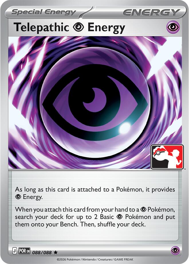 Telepathic Psychic Energy (088/088) [Prize Pack Series Nine] | Anubis Games and Hobby