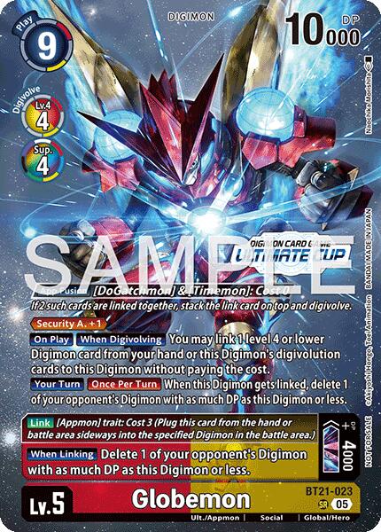 Globemon [BT21-023] (Ultimate Cup 26-27 Season 2) [World Convergence] | Anubis Games and Hobby