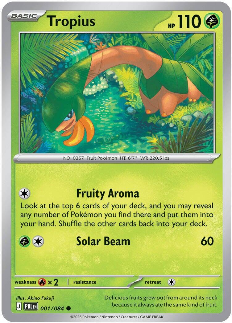 Tropius (001/084) [Mega Evolution: Pitch Black] | Anubis Games and Hobby