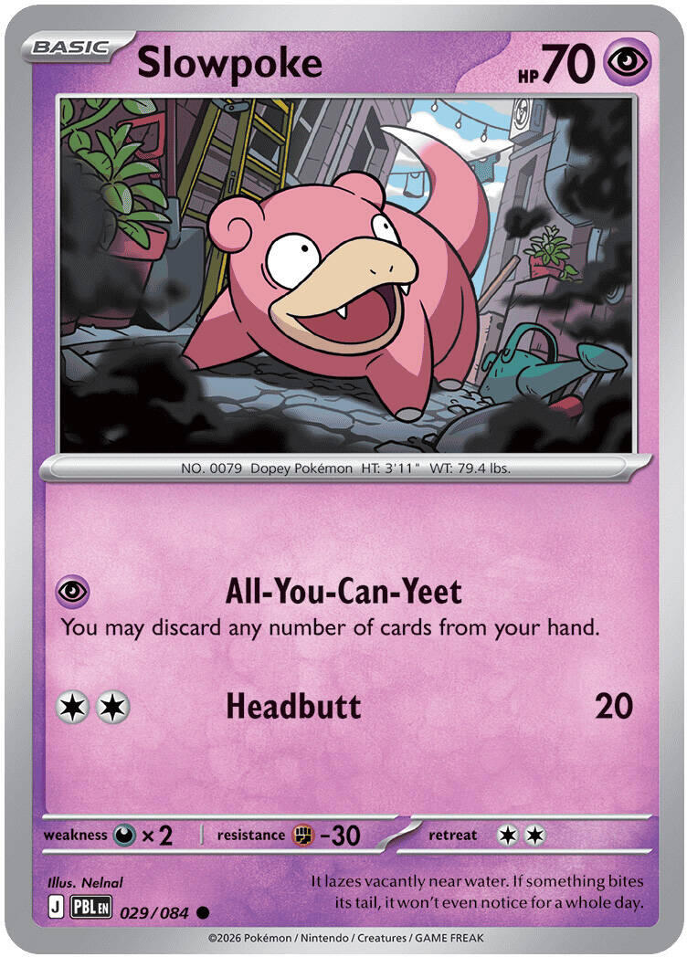 Slowpoke (029/084) [Mega Evolution: Pitch Black] | Anubis Games and Hobby