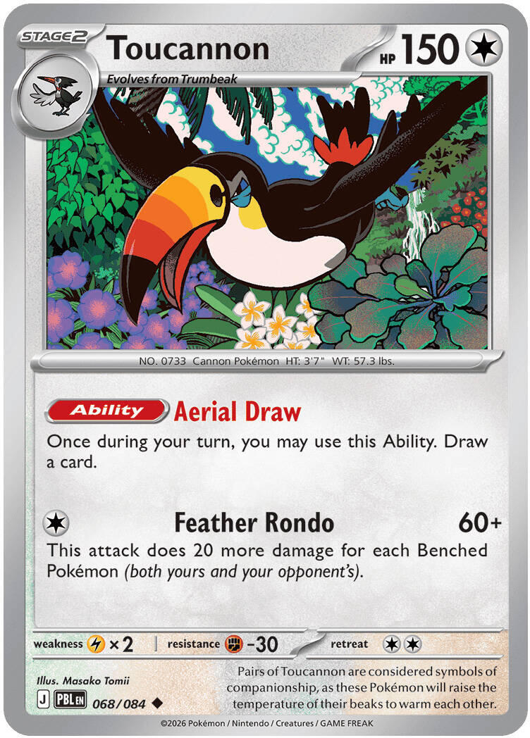 Toucannon (068/084) [Mega Evolution: Pitch Black] | Anubis Games and Hobby