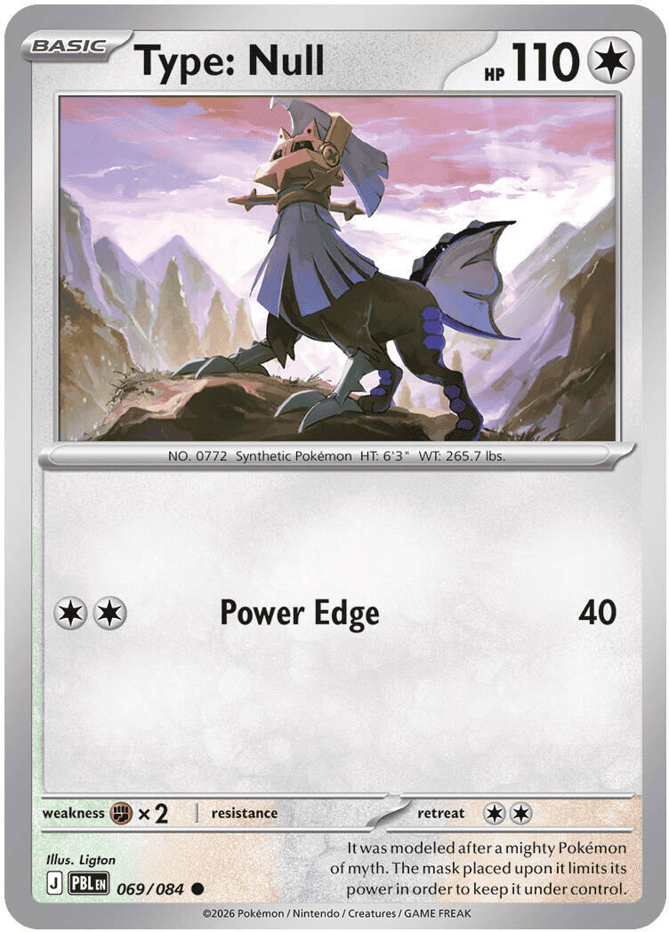 Type: Null (069/084) [Mega Evolution: Pitch Black] | Anubis Games and Hobby