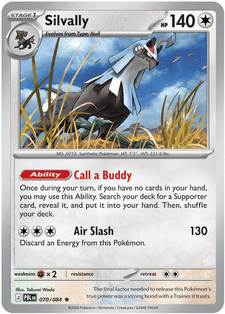 Silvally (070/084) [Mega Evolution: Pitch Black] | Anubis Games and Hobby