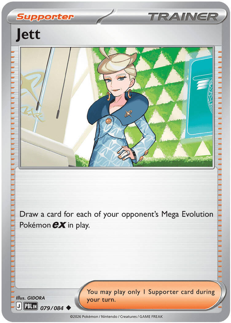 Jett (079/084) [Mega Evolution: Pitch Black] | Anubis Games and Hobby