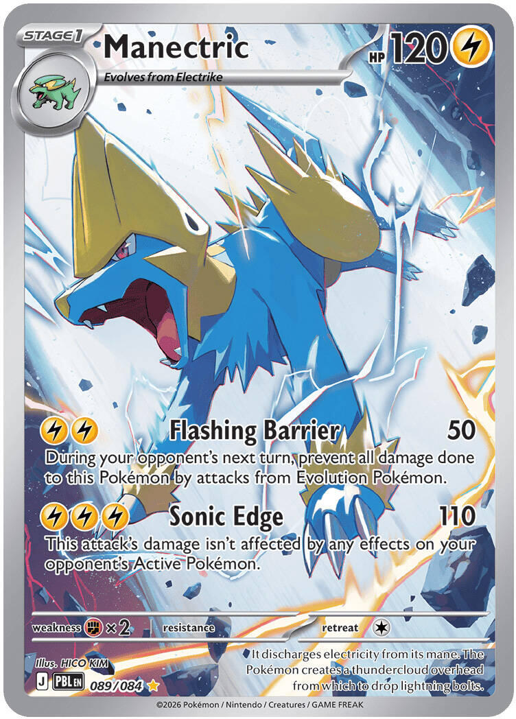 Manectric (089/084) [Mega Evolution: Pitch Black] | Anubis Games and Hobby