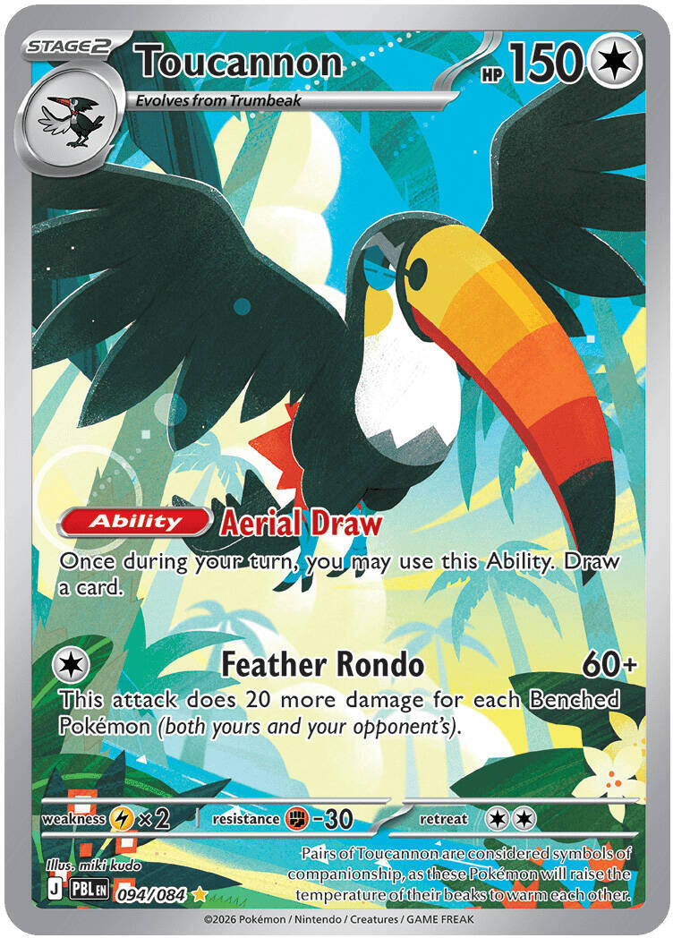 Toucannon (094/084) [Mega Evolution: Pitch Black] | Anubis Games and Hobby
