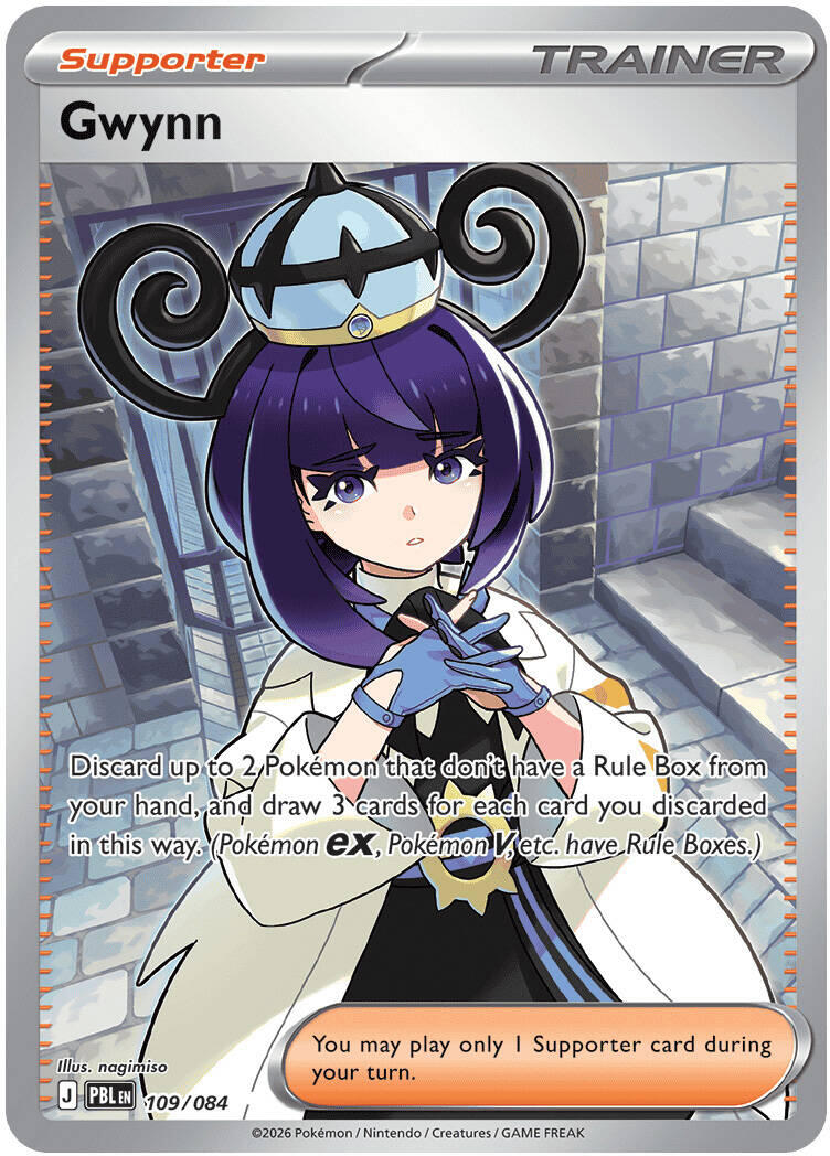 Gwynn (109/084) [Mega Evolution: Pitch Black] | Anubis Games and Hobby