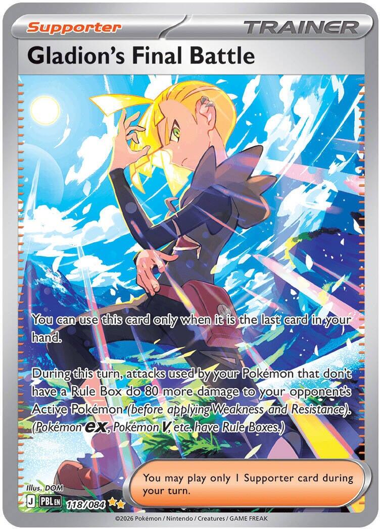 Gladion's Final Battle (118/084) [Mega Evolution: Pitch Black] | Anubis Games and Hobby