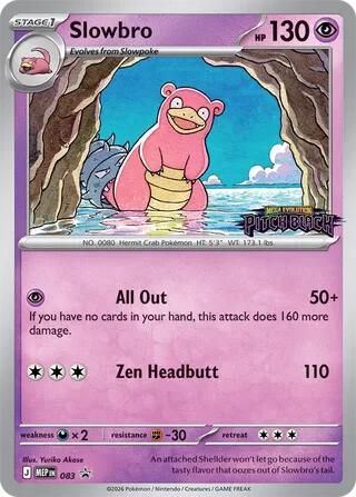 Slowbro (083) (Pitch Black Stamped) [Mega Evolution Promo] | Anubis Games and Hobby