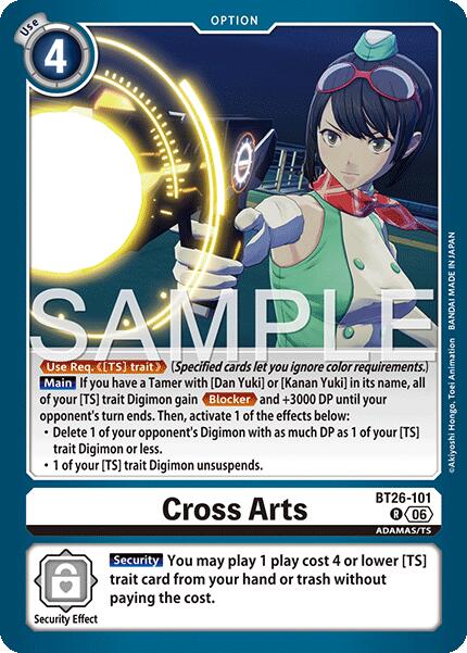 Cross Arts [BT26-101] [Timeless Bonds] | Anubis Games and Hobby