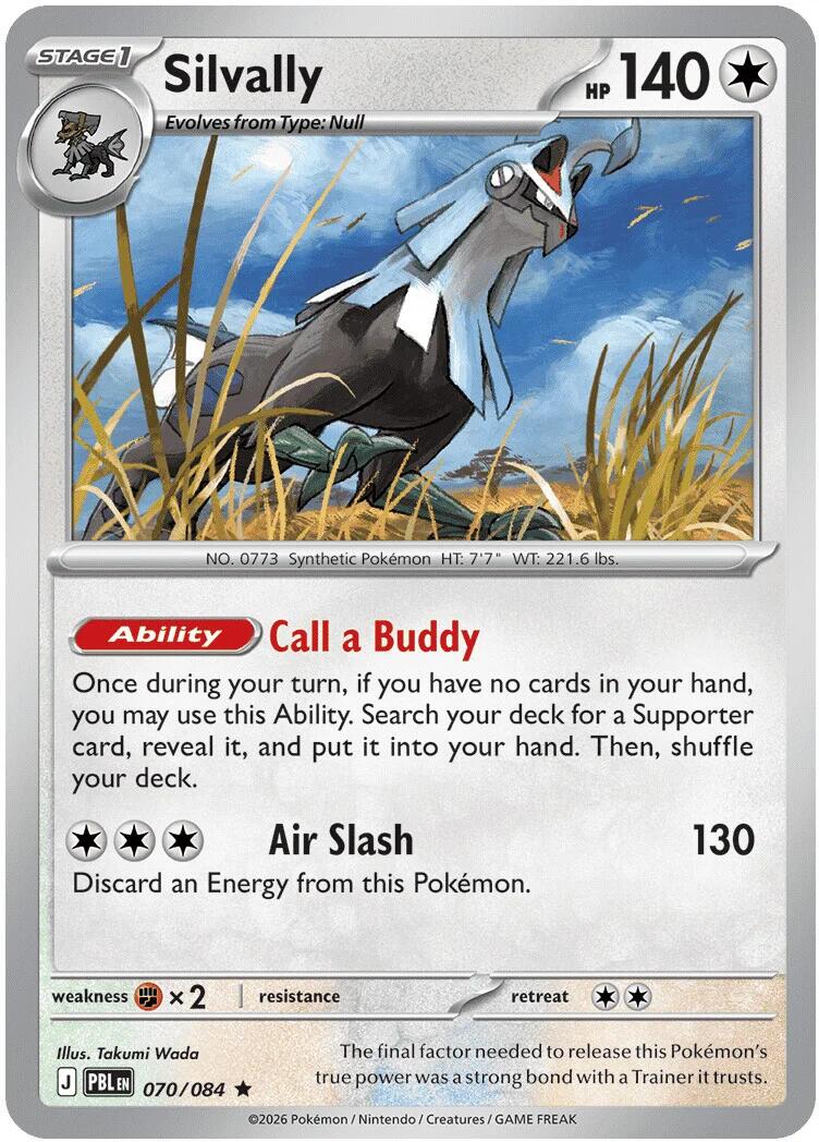 Silvally (070/084) (Deck Exclusive) [Mega Evolution: Pitch Black] | Anubis Games and Hobby