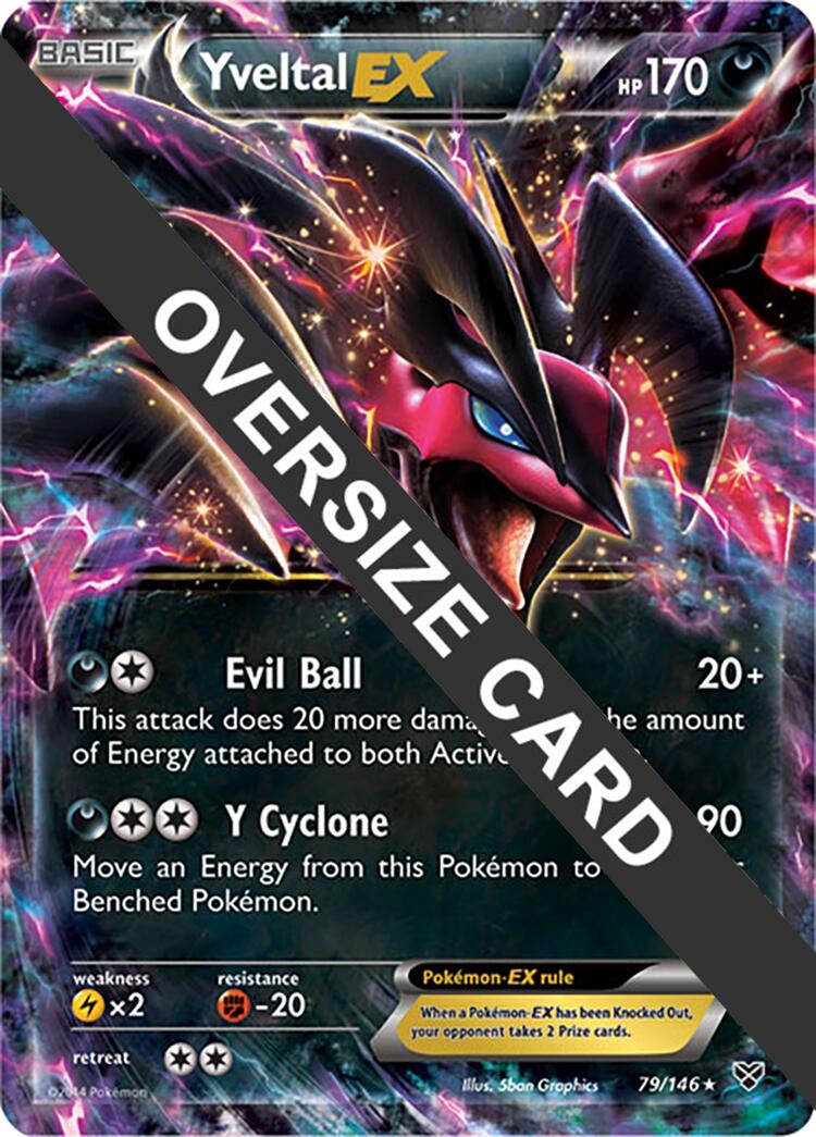 Yveltal EX (79/146) (Jumbo Card) [XY: Base Set] | Anubis Games and Hobby