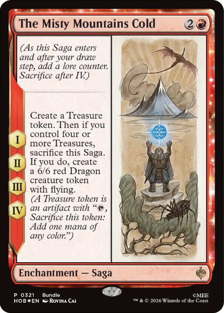 The Misty Mountains Cold [The Hobbit Promos] | Anubis Games and Hobby
