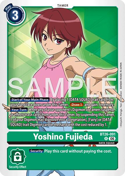 Yoshino Fujieda [BT26-091] [Timeless Bonds] | Anubis Games and Hobby