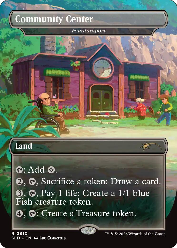Community Center - Fountainport [Secret Lair Drop Series] | Anubis Games and Hobby