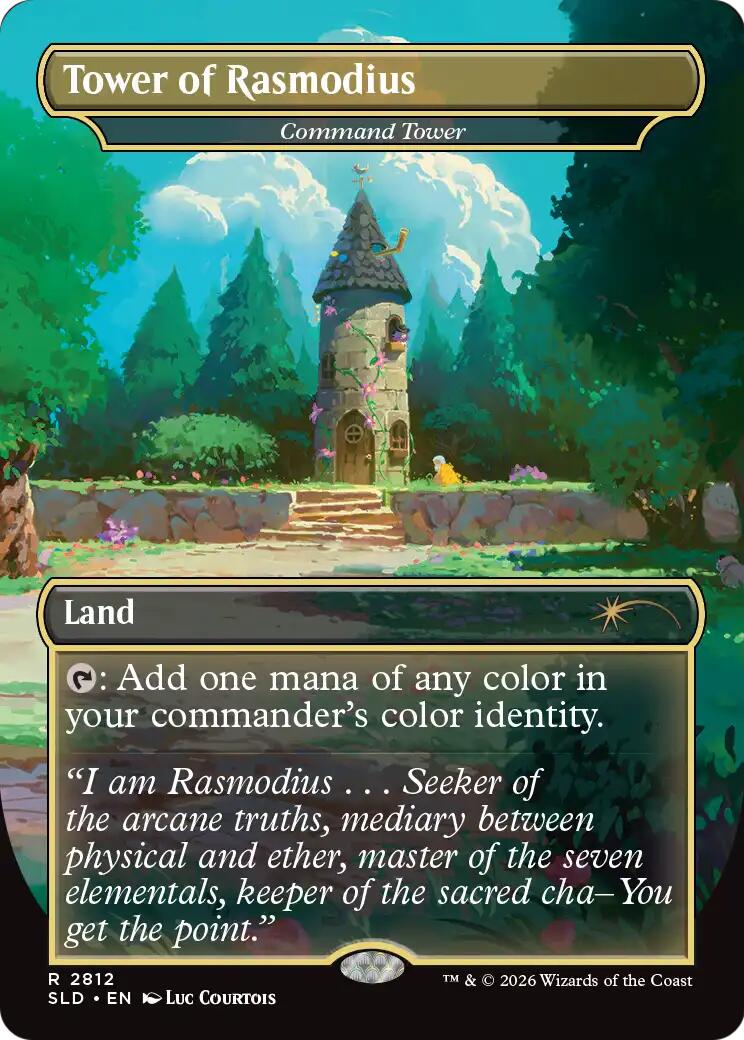 Tower of Rasmodius - Command Tower [Secret Lair Drop Series] | Anubis Games and Hobby