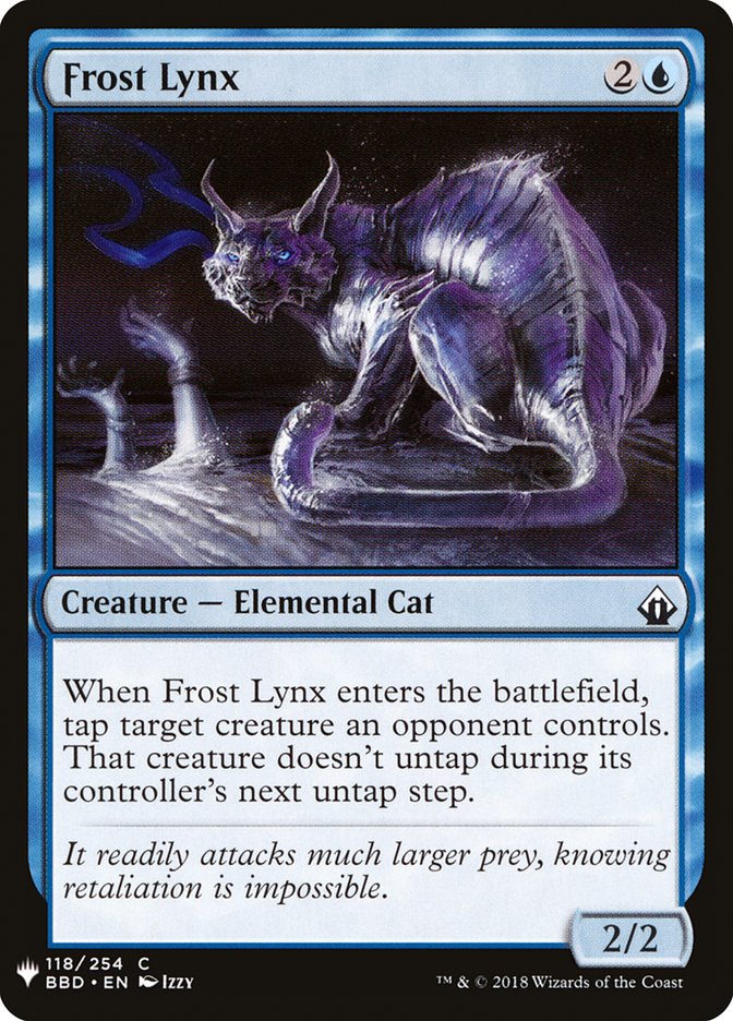 Frost Lynx [Mystery Booster] | Anubis Games and Hobby