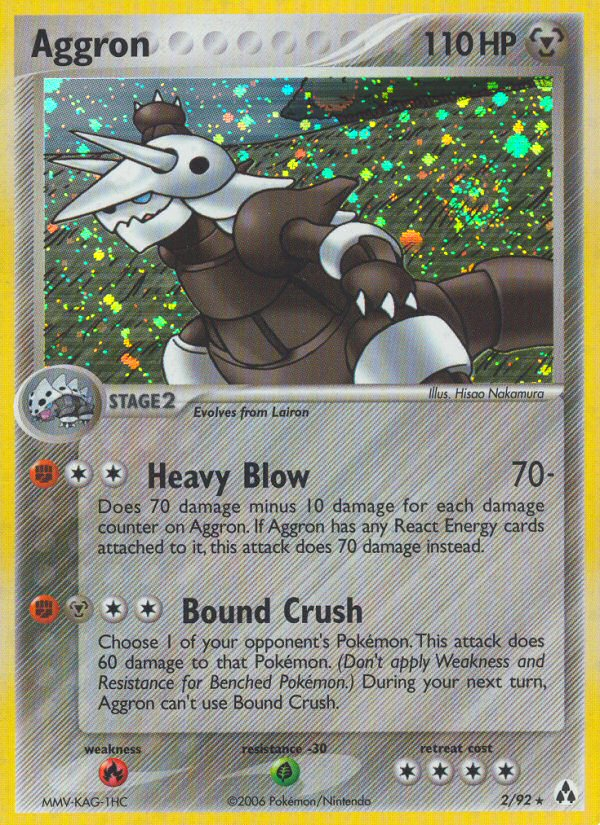 Aggron (2/92) [EX: Legend Maker] | Anubis Games and Hobby
