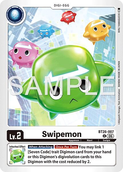 Swipemon [BT26-007] [Timeless Bonds] | Anubis Games and Hobby