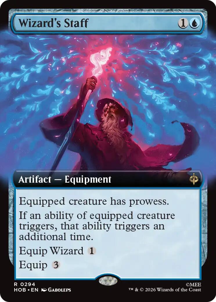 Wizard's Staff (Extended Art) [The Hobbit] | Anubis Games and Hobby