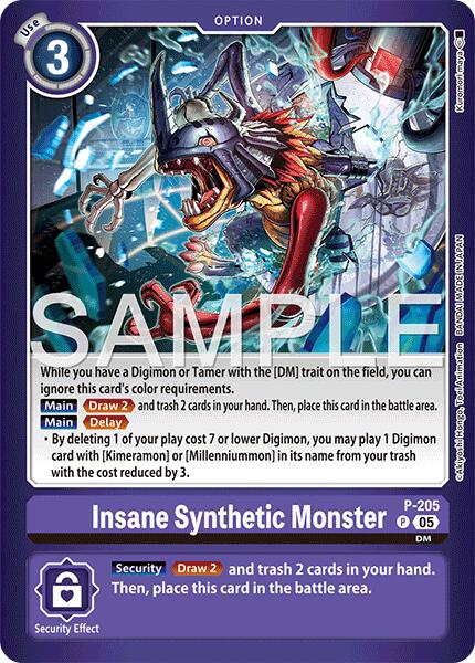 Insane Synthetic Monster [P-205] [Limited Card Pack -Final Crest-] | Anubis Games and Hobby