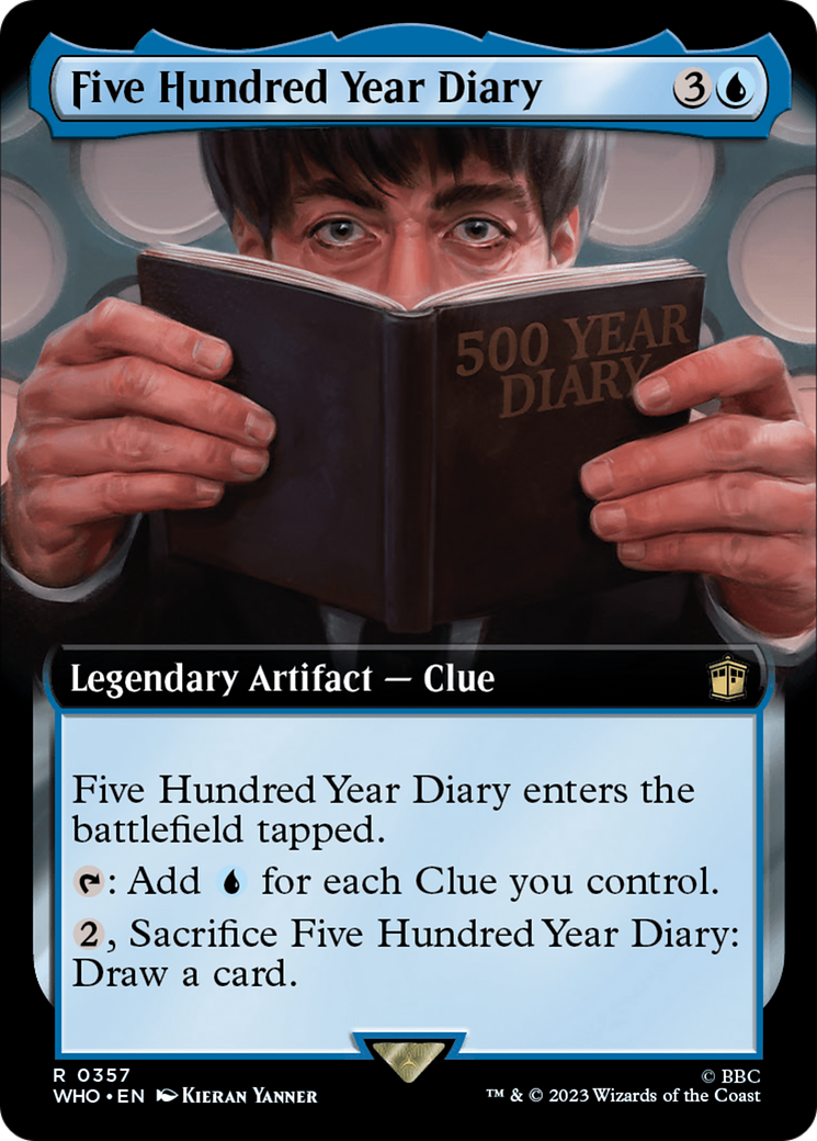 Five Hundred Year Diary (Extended Art) [Doctor Who] | Anubis Games and Hobby