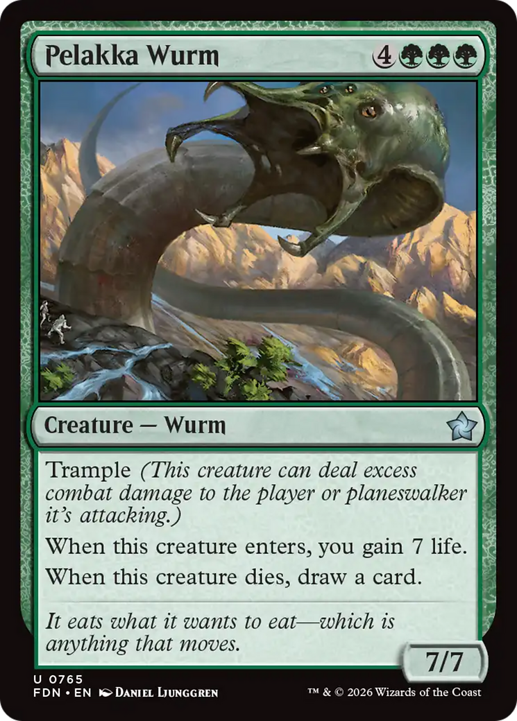 Pelakka Wurm (0765) [Foundations] | Anubis Games and Hobby