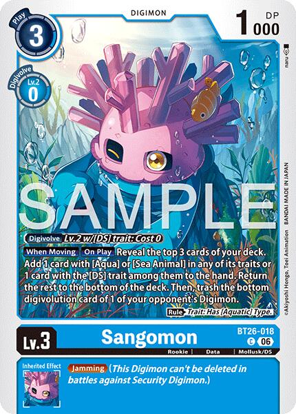 Sangomon [BT26-018] [Timeless Bonds] | Anubis Games and Hobby