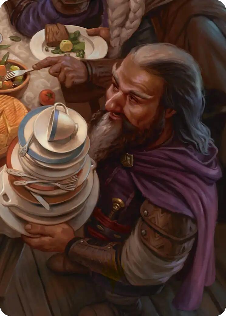 Ori, Plate Stacker Art Card (6/12) [The Hobbit Art Series] | Anubis Games and Hobby